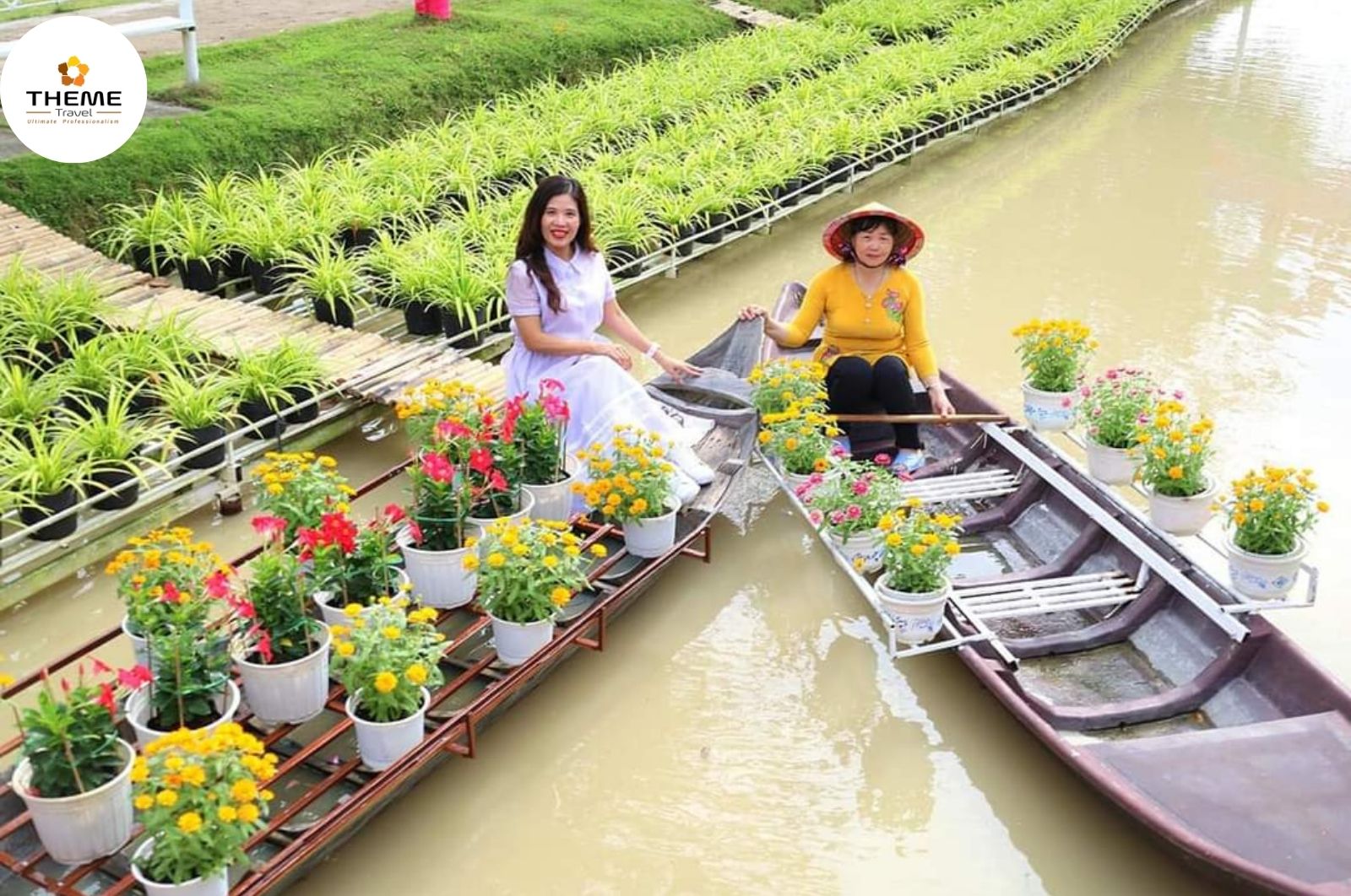 tour miền tây - làng hoa Bến tre 1 ngày